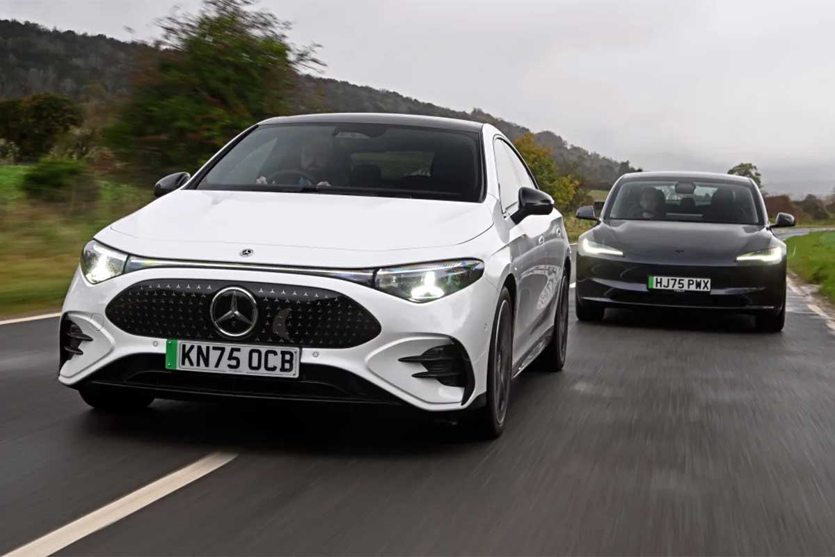 رویارویی مرسدس CLA برقی و تسلا مدل ۳، کدام خودرو بهتر است؟