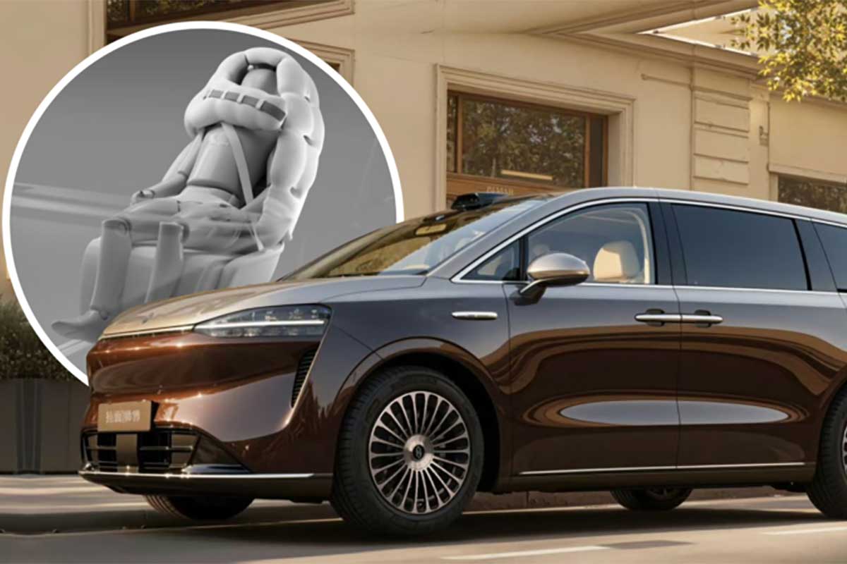 صندلی‌هایی که پیش از تصادف شما را در آغوش می‌گیرند؛ شاهکار جدید هواوی