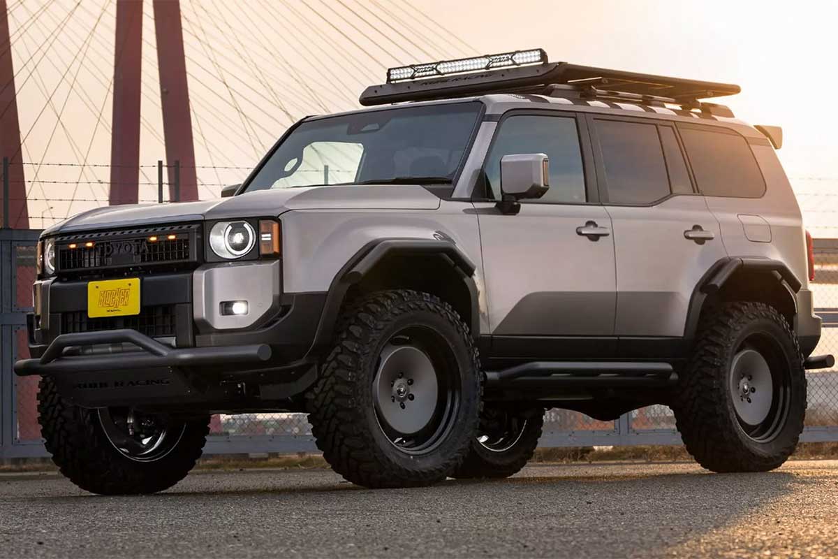 تویوتا پرادو با لاستیک‌های ۳۷ اینچی، به قاتل G کلاس تبدیل می‌شود!