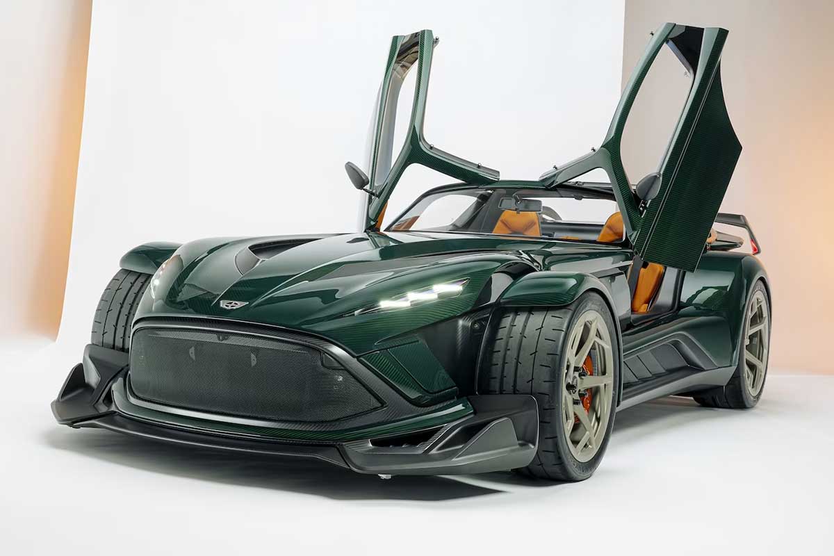 معرفی سوپراسپرت جدید دونکروورت با موتور فورد GT و وزن ۸۰۰ کیلوگرم!