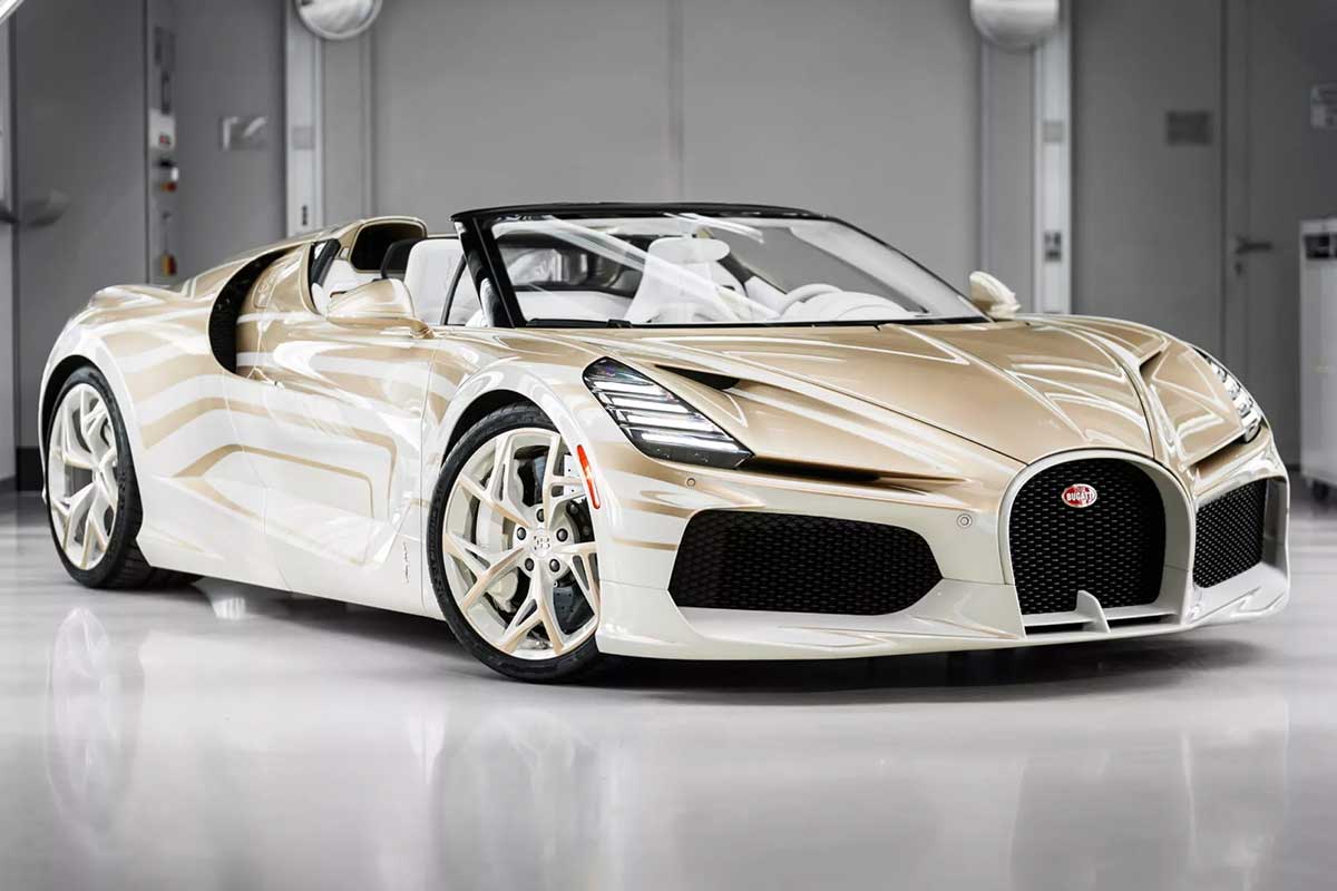 معرفی نسخه خاص و تک ساخت بوگاتی میسترال، مروارید کمیاب خیرهکننده